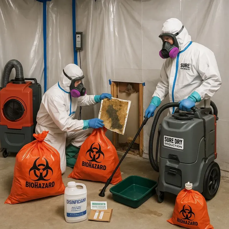 Contaminated Water Handling Protocols process in Rock Falls, IL