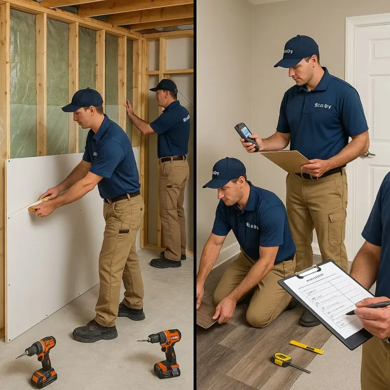 Repairs and Reconstruction process in Rock Falls, IL